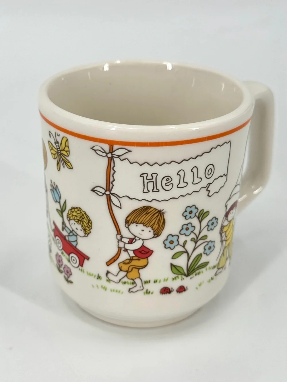 70s VTG-USA LENOX Gentle Friends Children's 3pc Set
